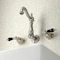 Kingston Brass KS1226PKL Duchess 2-Handle Wall Mount Bathroom Faucet, Polished Nickel KS1226PKL - alternate 2